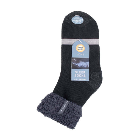 Mens Warm Luxury Fleece Lined Thermal Lounge Bed Socks