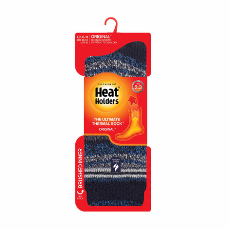 Mens Twist Patterned Thick Winter Warm Thermal Socks