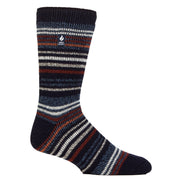 Mens Thermal Stripe Pattern Socks for Winter
