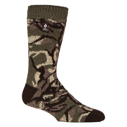 Mens Jacquard Thermal Socks for Winter