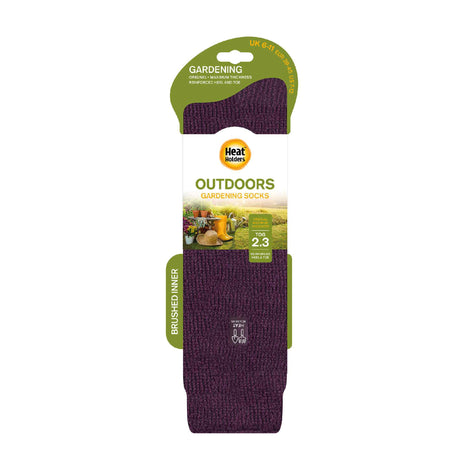Mens & Ladies Outdoor Knee High Long Thermal Gardening Socks
