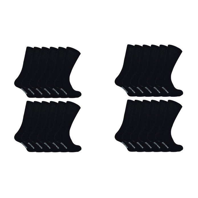 Mens Bamboo / Organic Cotton Running Sport Socks (Multipack Options)