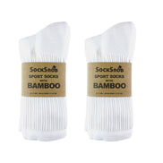 Mens Bamboo / Organic Cotton Running Sport Socks (Multipack Options)