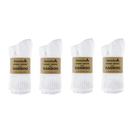 Mens Bamboo / Organic Cotton Running Sport Socks (Multipack Options)