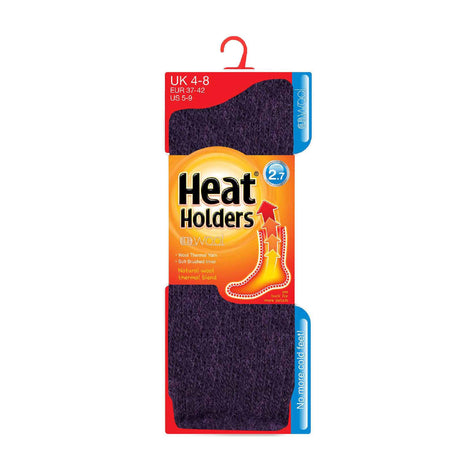 Ladies Winter Warm 2.7 TOG Wool Rich Thermal Socks