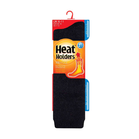 Mens Extra Long 2.7 TOG Knee High Wool Rich Thermal Socks