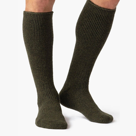 Mens Extra Long 2.7 TOG Knee High Wool Rich Thermal Socks