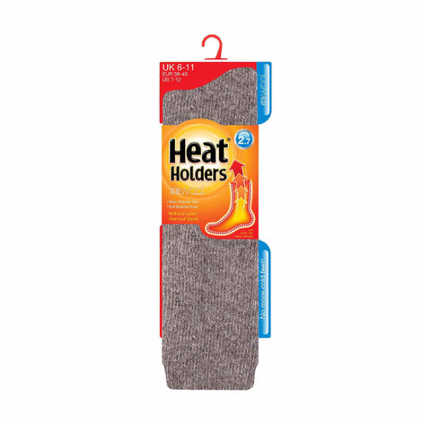 Mens Extra Long 2.7 TOG Knee High Wool Rich Thermal Socks
