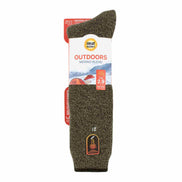 Mens Outdoor Knee High Thermal Merino Wool Socks for Winter