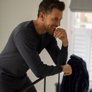 2 Pack Mens Long Sleeve Thermal Top for Winter
