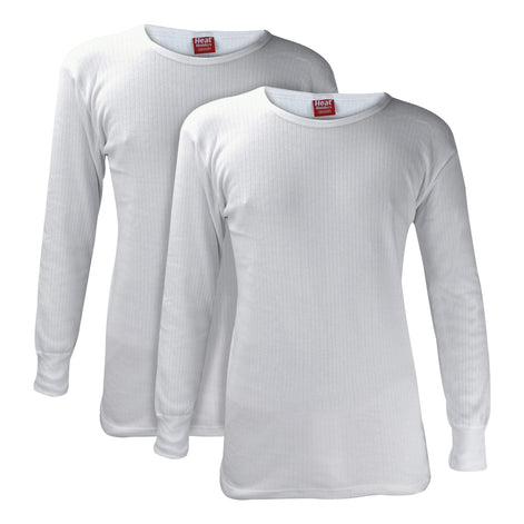 2 Pack Mens Long Sleeve Thermal Top for Winter