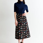 Buffy Beetlejuice Jacquard Midi Skirt – Multicoloured