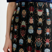 Buffy Beetlejuice Jacquard Midi Skirt – Multicoloured
