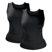 2 Pack Ladies Thermal Sleeveless Top for Winter