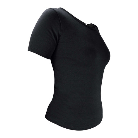 Ladies Cotton Thermal Underwear Short Sleeved Top