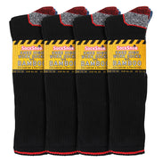 Men's Knee High Bamboo Work Socks for Steel Toe Boots | Anti Sweat Heavy Duty