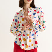 Byron Dotty Print Shirt