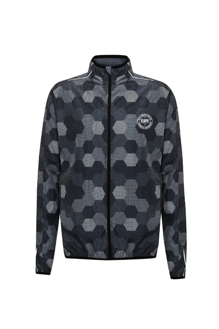 XAPE Badge Logo Fitness Jacket - Black