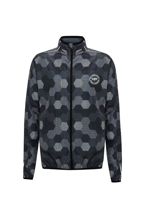 XAPE Badge Logo Fitness Jacket - Black