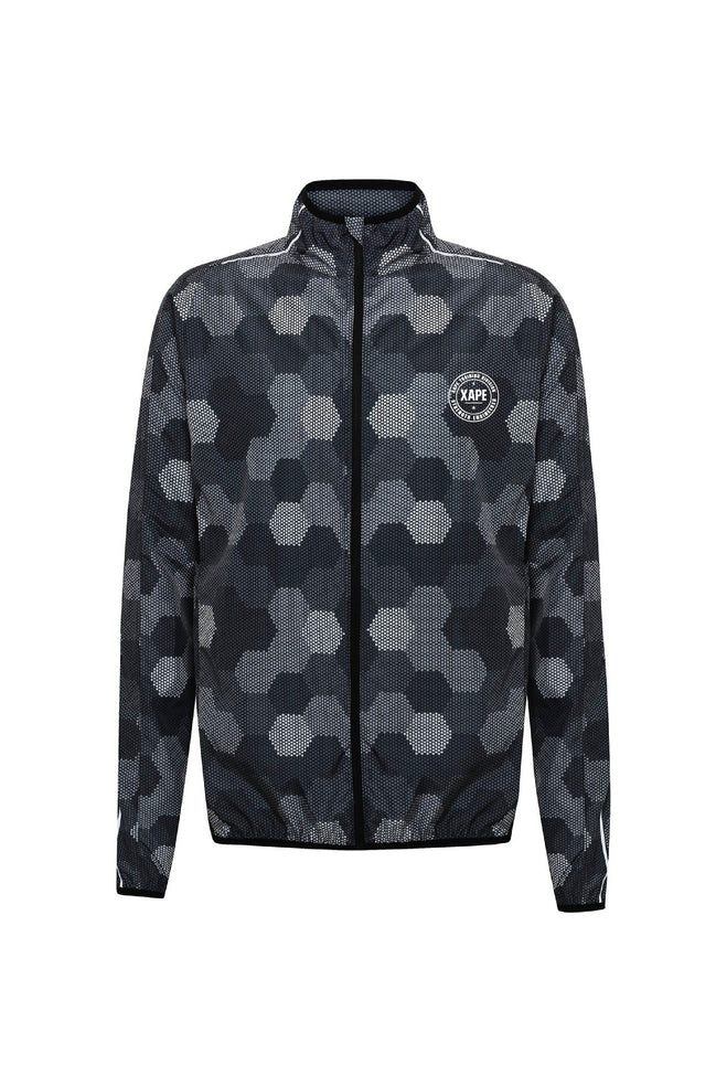 XAPE Badge Logo Fitness Jacket - Black
