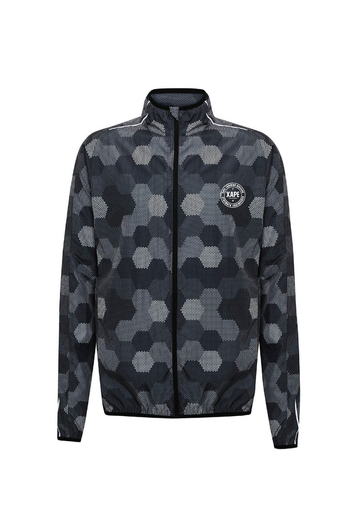 XAPE Badge Logo Fitness Jacket - Black