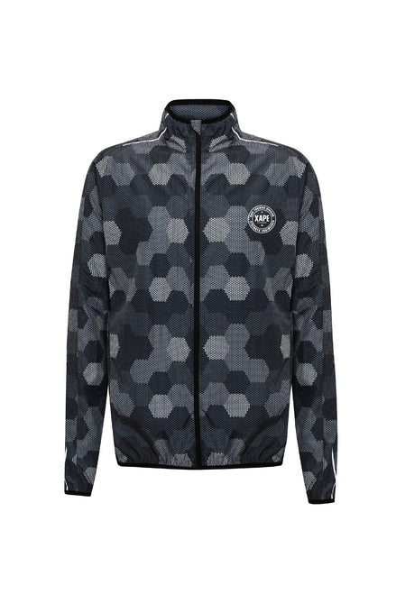 XAPE Badge Logo Fitness Jacket - Black