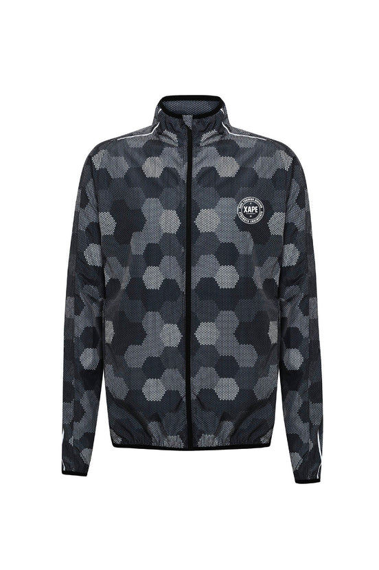 XAPE Badge Logo Fitness Jacket - Black