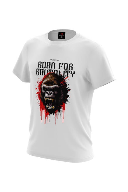 XAPE Brutal Mode Tee - White