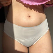 THE CARLA CREAM LEAKPROOF KNICKER - LIGHT