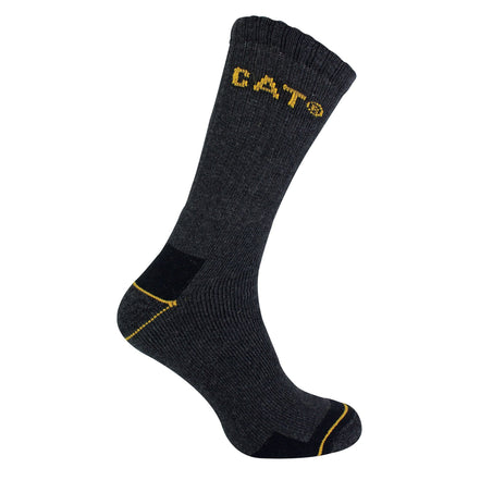 Mens 3 Pack Real Work Socks with Cushioned Heel & Toe