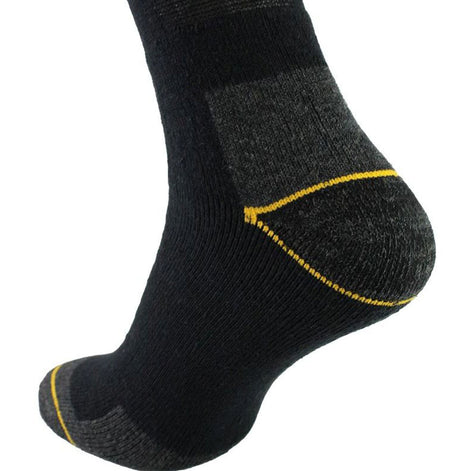 6 Pack Unisex Heavy Duty Work Socks for Steel Toe Boots