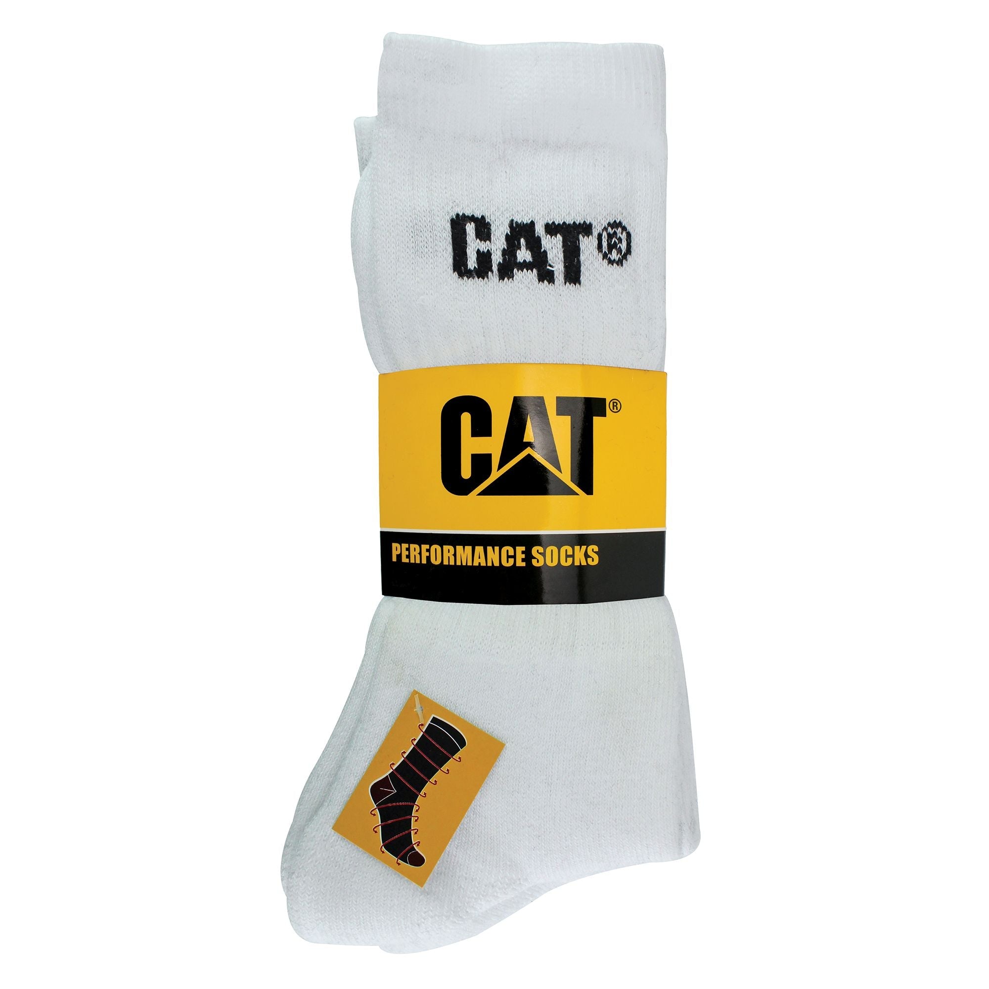 Mens 5 Pack Durable Cotton Performance Work Socks