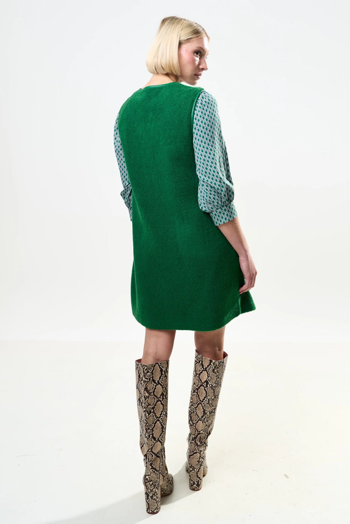 Cathel Borg Longline Gilet - Green