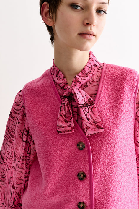 Chris Borg Waistcoat - Pink