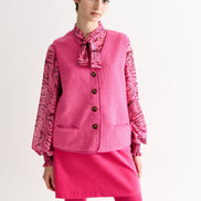 Chris Borg Waistcoat - Pink
