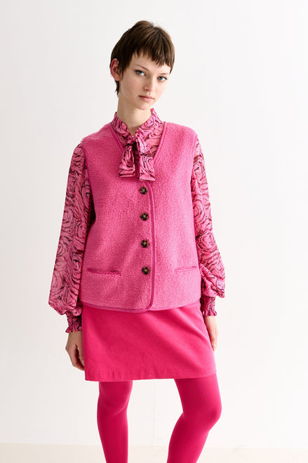 Chris Borg Waistcoat - Pink