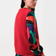 Chris Borg Waistcoat - Red