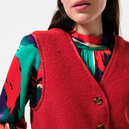 Chris Borg Waistcoat - Red