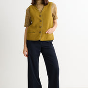Chris Borg Waistcoat - Mustard