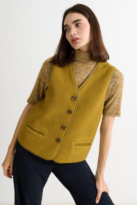 Chris Borg Waistcoat - Mustard