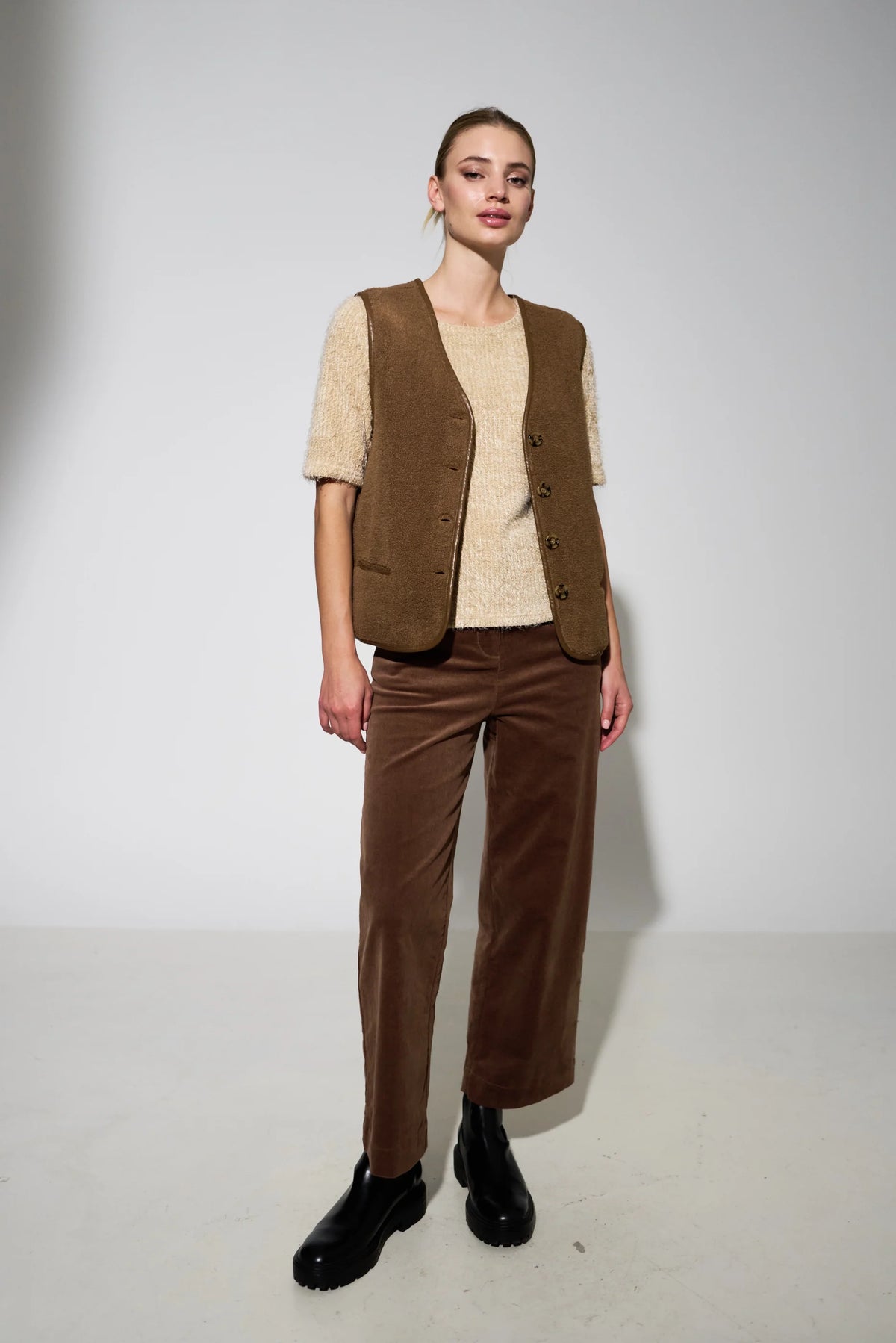 Chris Borg Waistcoat - Nutmeg
