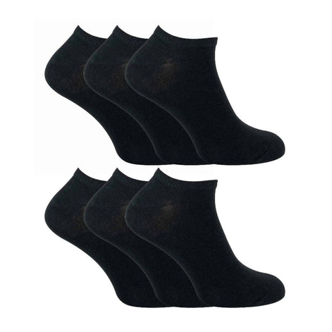 Mens Cotton Low Cut Trainer Socks (Multipack Options)