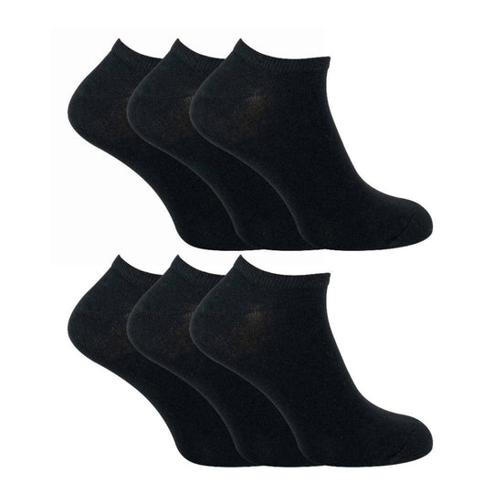 Mens Cotton Low Cut Trainer Socks (Multipack Options)