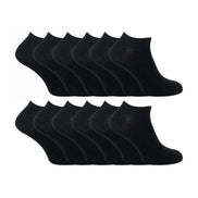 Mens Cotton Low Cut Trainer Socks (Multipack Options)
