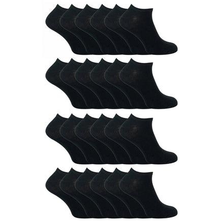Mens Cotton Low Cut Trainer Socks (Multipack Options)