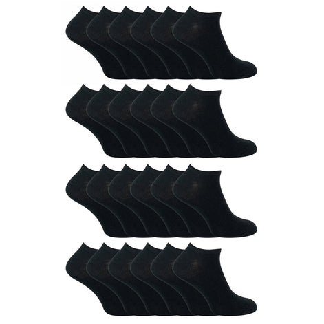 Mens Cotton Low Cut Trainer Socks (Multipack Options)