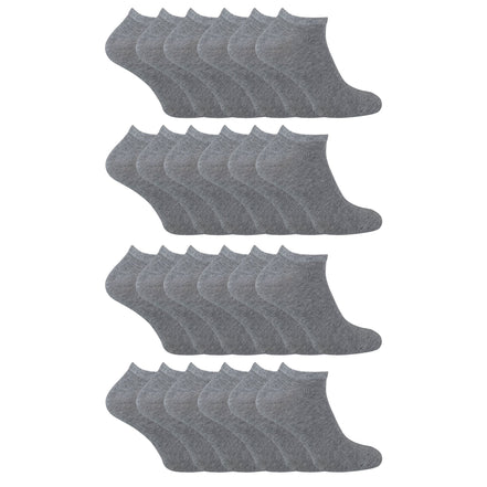 Mens Cotton Low Cut Trainer Socks (Multipack Options)