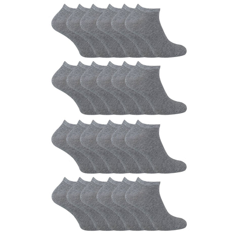 Mens Cotton Low Cut Trainer Socks (Multipack Options)