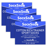 Mens Cotton Low Cut Trainer Socks (Multipack Options)