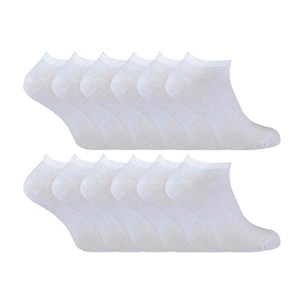 Mens Cotton Low Cut Trainer Socks (Multipack Options)